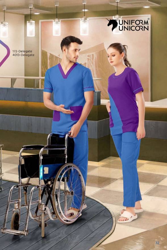 Delegate Fabric Hospital Staff Nurse Uniform Manufacturers, Suppliers, Exporters in Surat