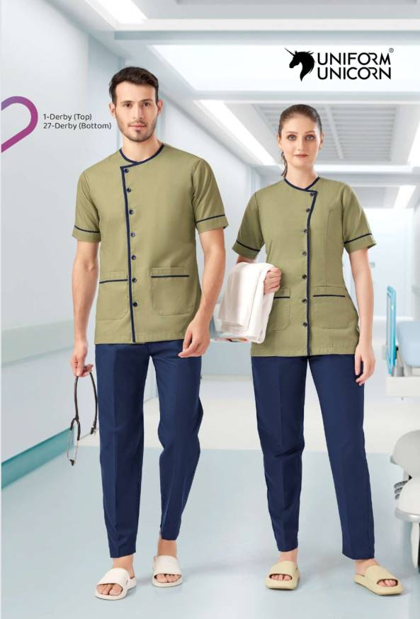 Derby Fabric Uniform Nursing Scrubs Manufacturers, Suppliers, Exporters in Surat