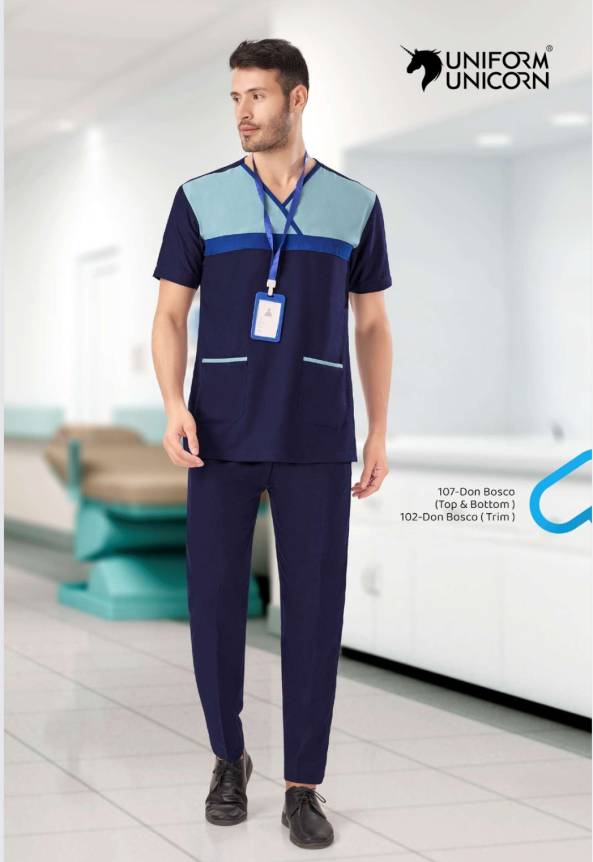 Don Bosco Fabric Medical Scrubs Apparel Manufacturers, Suppliers, Exporters in Surat