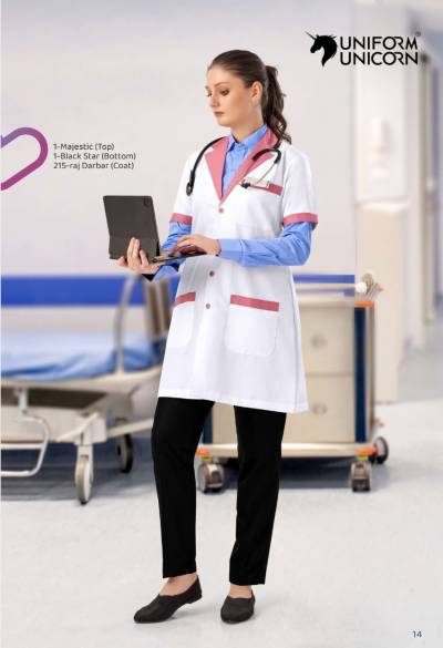 Female Doctor Coat With Multi Color  Manufacturers,Suppliers, Exporters in Surat