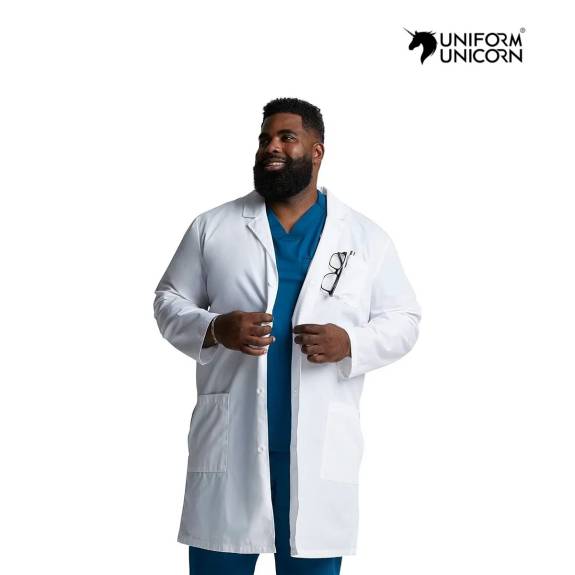 Full Sleeve Stitched Doctor Coat Large Size Hospital Wear Machine Washable Manufacturers,Suppliers, Exporters in Surat