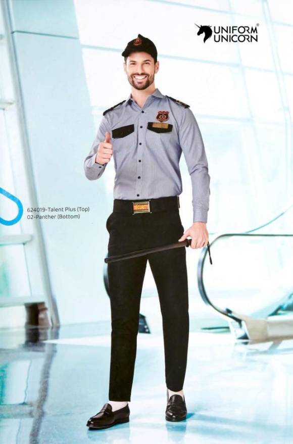 Grey Color Full Sleeves Watchman Uniform  Manufacturers, Suppliers, Exporters in Surat