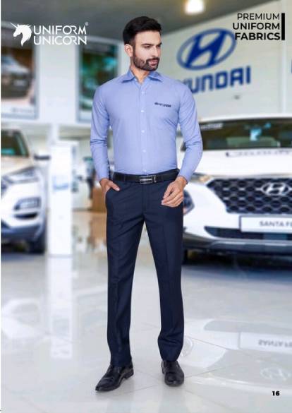 Hyundai Sale Manager Uniform With Blue Shirt And Black Pant  Manufacturers,Suppliers, Exporters in Surat