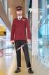 Maroon Plain Jacket Security Uniform With Long Sleeves  Manufacturers, Suppliers, Exporters in Surat