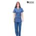 Plain Nurse Uniform Set Pant and Top in White Blue Green for Hospital Staff All Sizes Manufacturers, Suppliers, Exporters in Surat