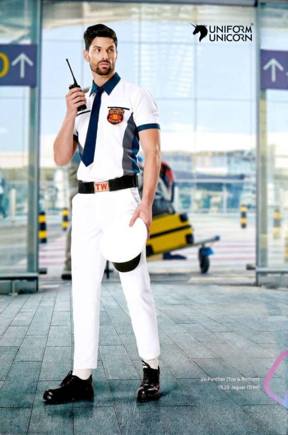 Private Security Guard Short Sleeves With White Color Uniform Manufacturers, Suppliers, Exporters in Surat