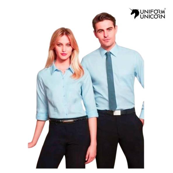 Professional Workwear Set Plain Full Sleeve Shirt with Pants Cotton Polyester Fabric Manufacturers, Suppliers, Exporters in Surat