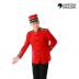 Red Blended Fabric Bellboy Uniform for Men Best Quality Stitching Comfort Fit All Sizes Manufacturers, Suppliers, Exporters in Surat