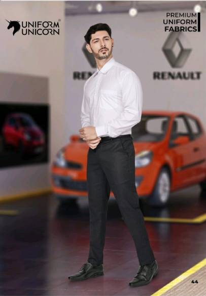 Renault Sales Staff Uniform With White Shirt And Black Pant  Manufacturers,Suppliers, Exporters in Surat