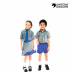 Summer Cotton School Uniform Collar Neck Half Sleeve Handwash Manufacturers, Suppliers, Exporters in Surat