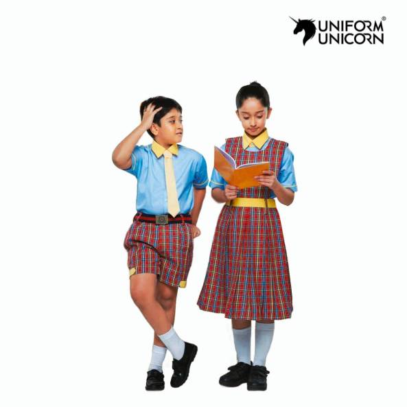 Summer Uniform Set Large Cotton Shirt and Short Half Sleeves for School Manufacturers, Suppliers, Exporters in Surat