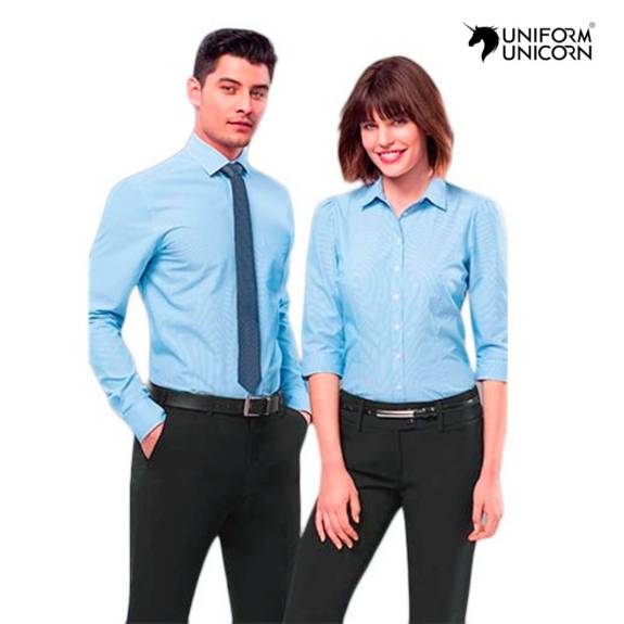 Unisex Cotton Corporate Shirt Professional Uniform Style Manufacturers,Suppliers, Exporters in Surat